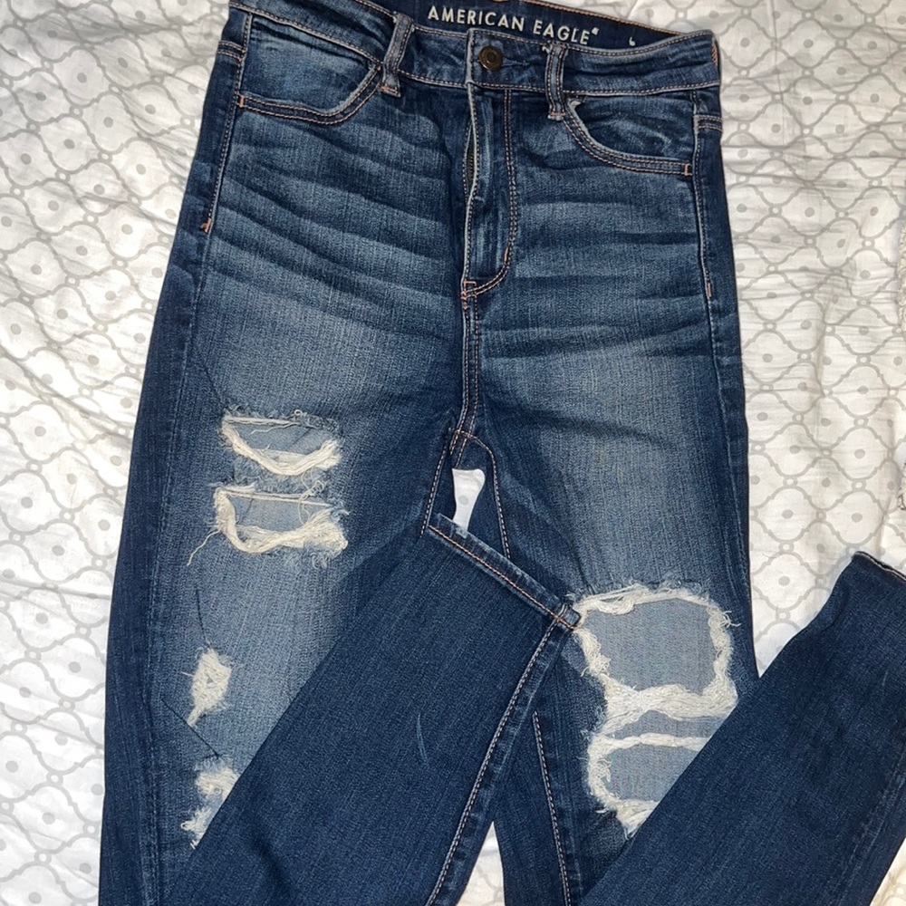 American eagle high rise jeans